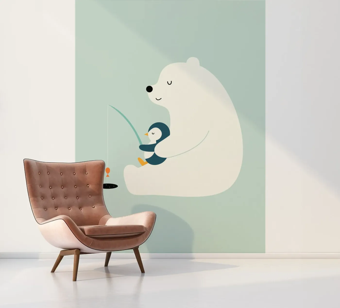 Buddy fotobehang van Andy Westface