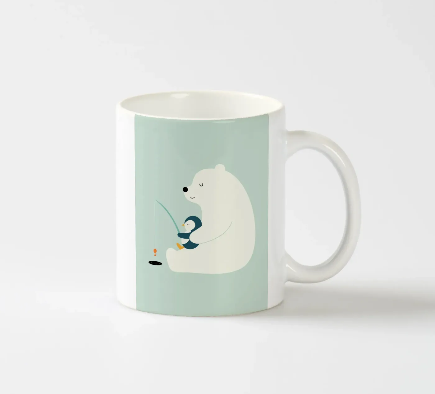 Buddy ceramic mug by Andy Westface