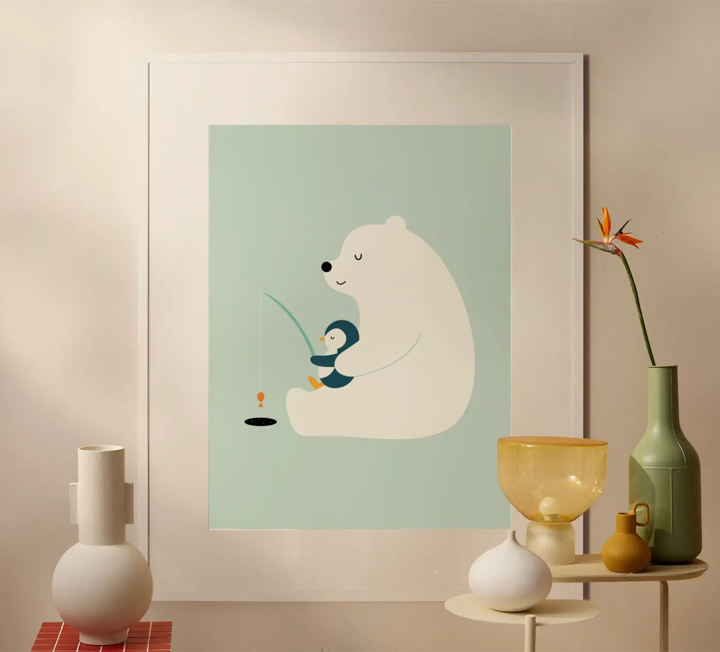 Buddy poster van Andy Westface