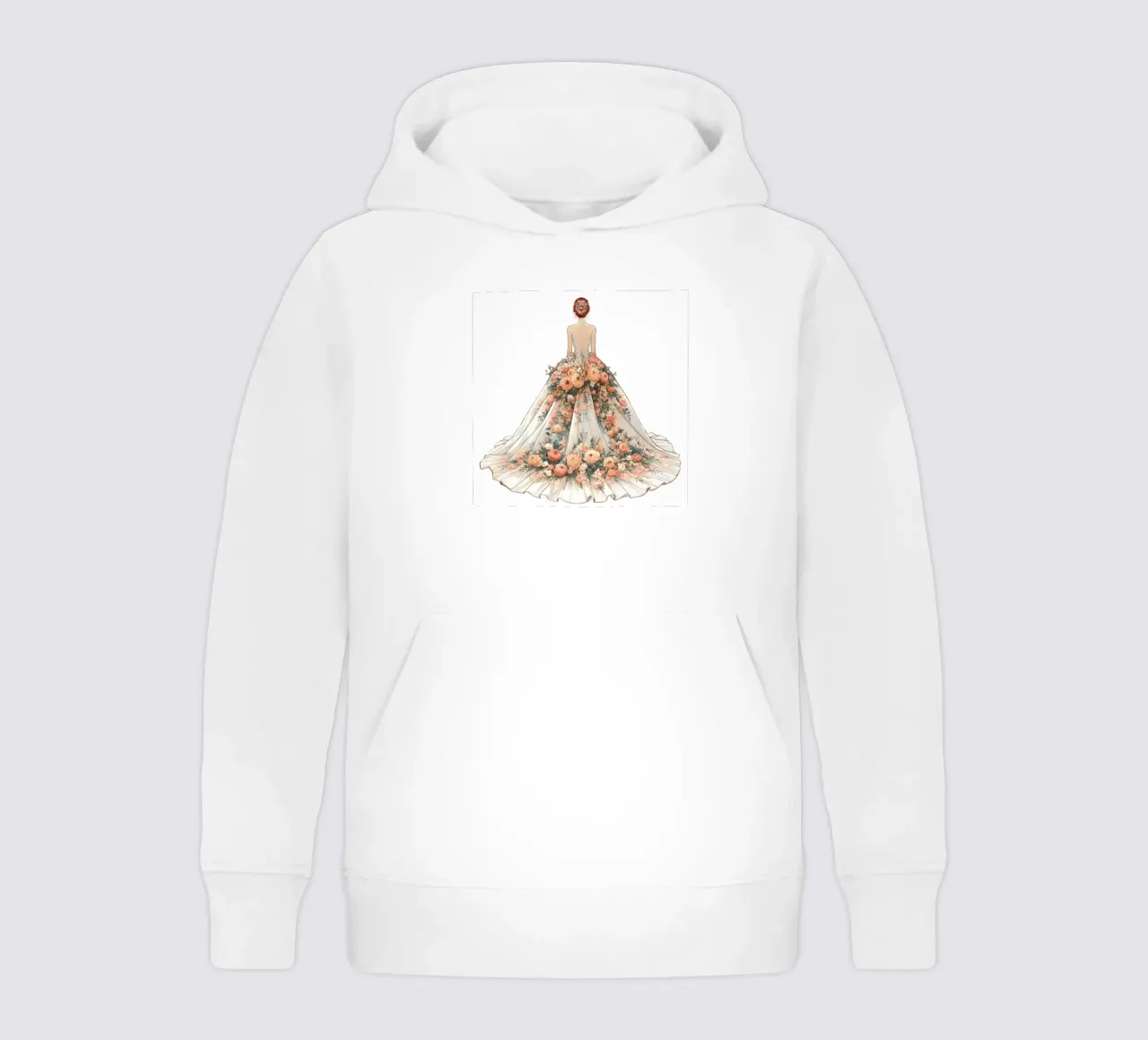 BLOEMENJURK IN BLOEI kinder hoodie van ARTOMATIC