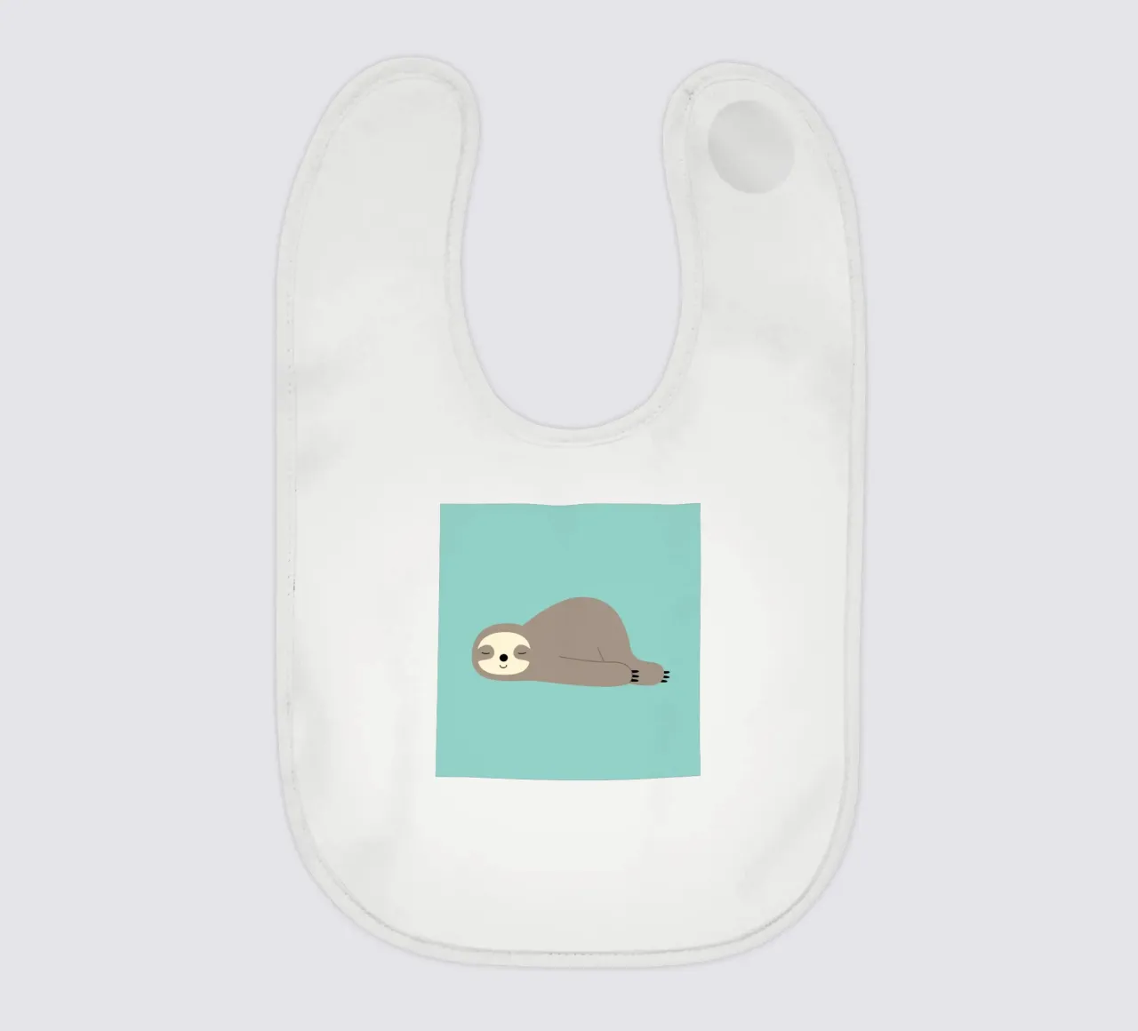 Do Nothing baby bib by Andy Westface
