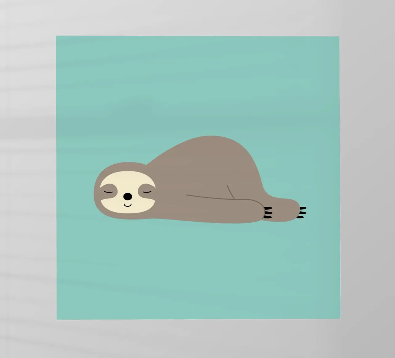 Non fare nulla pellicola backlit da Andy Westface