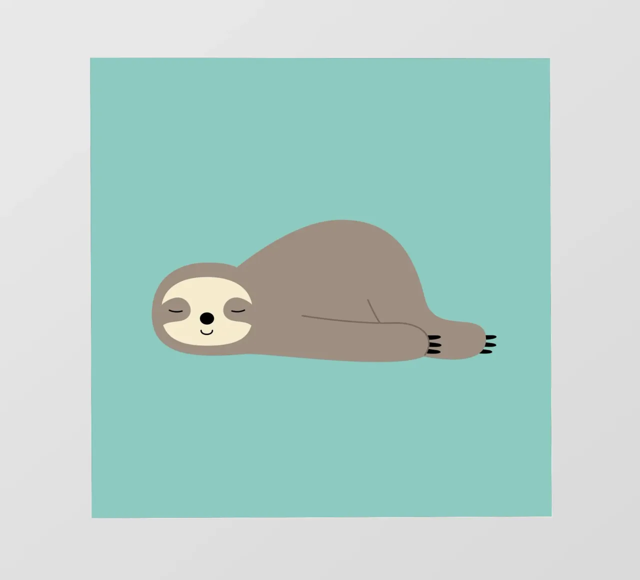 Do Nothing fotobehang van Andy Westface