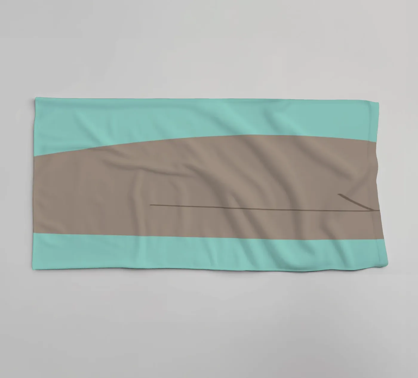 Do Nothing towel by Andy Westface
