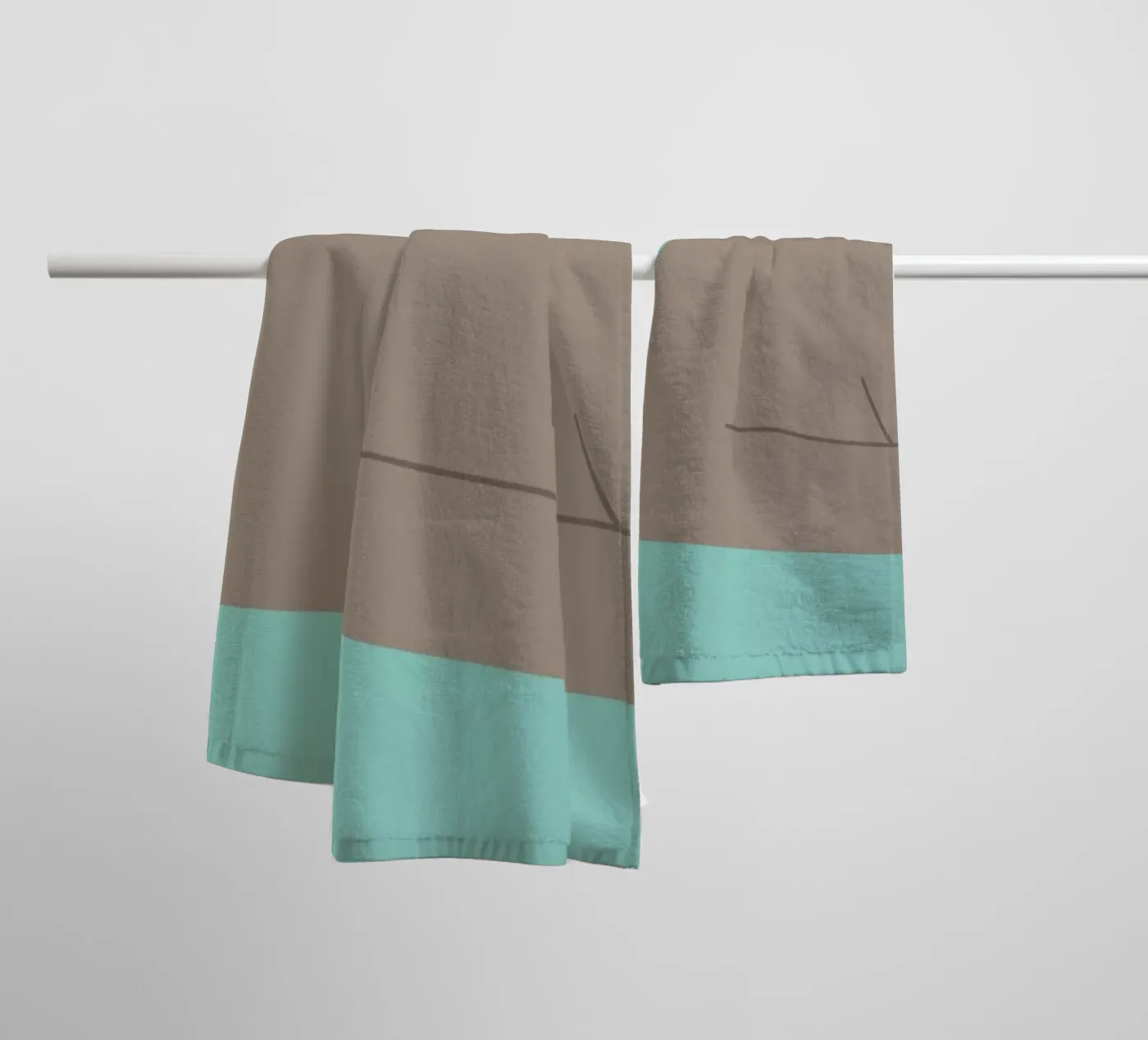 Do Nothing towel by Andy Westface