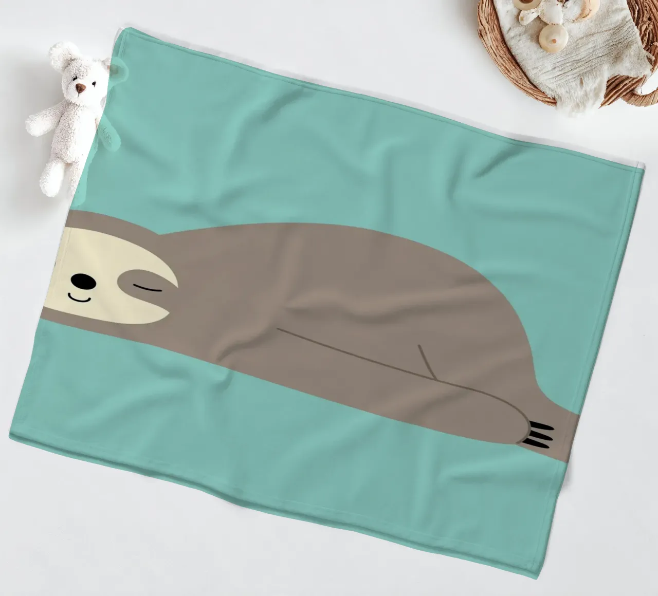 Do Nothing fleece blanket by Andy Westface