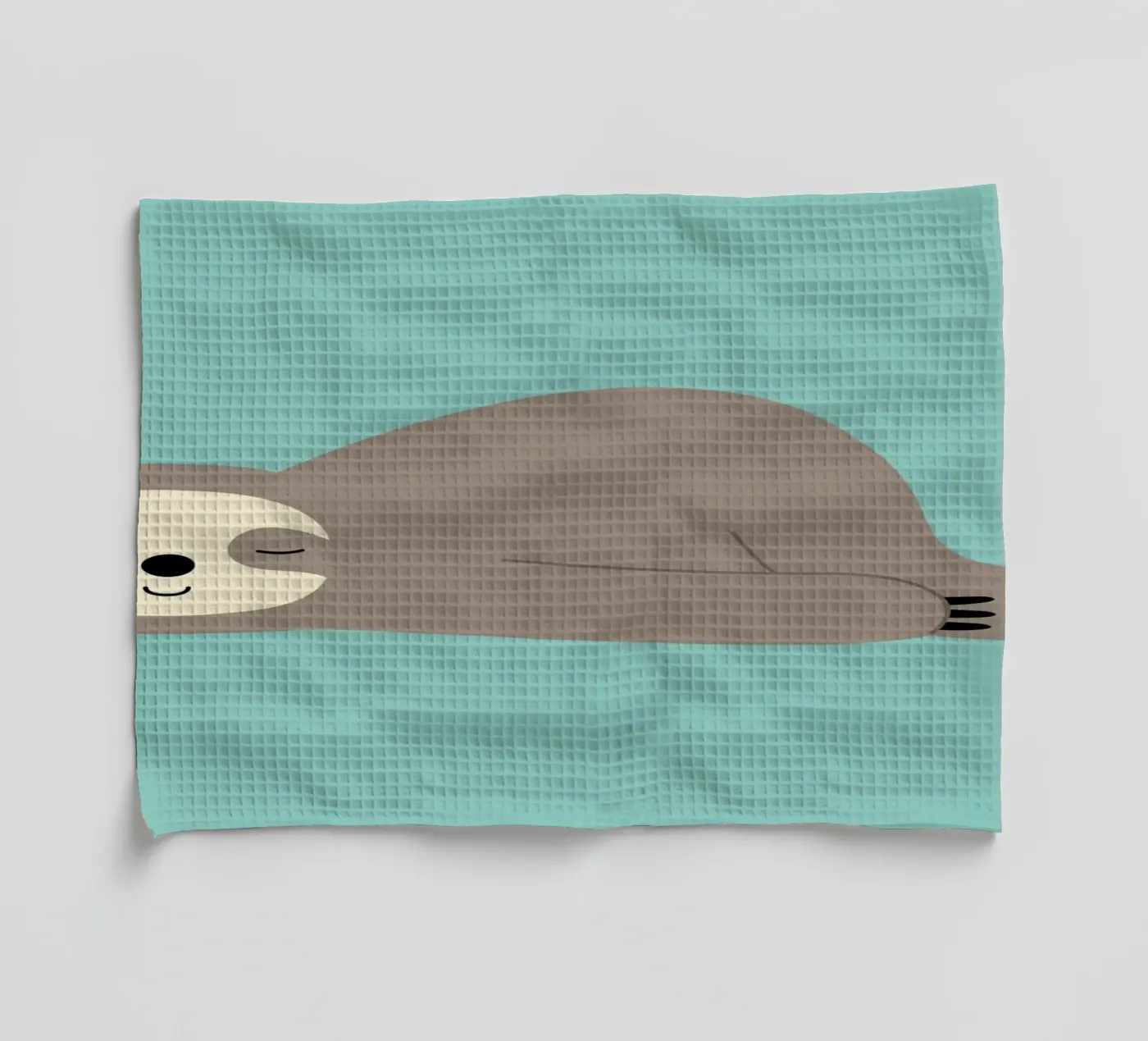 Do Nothing tea towel by Andy Westface