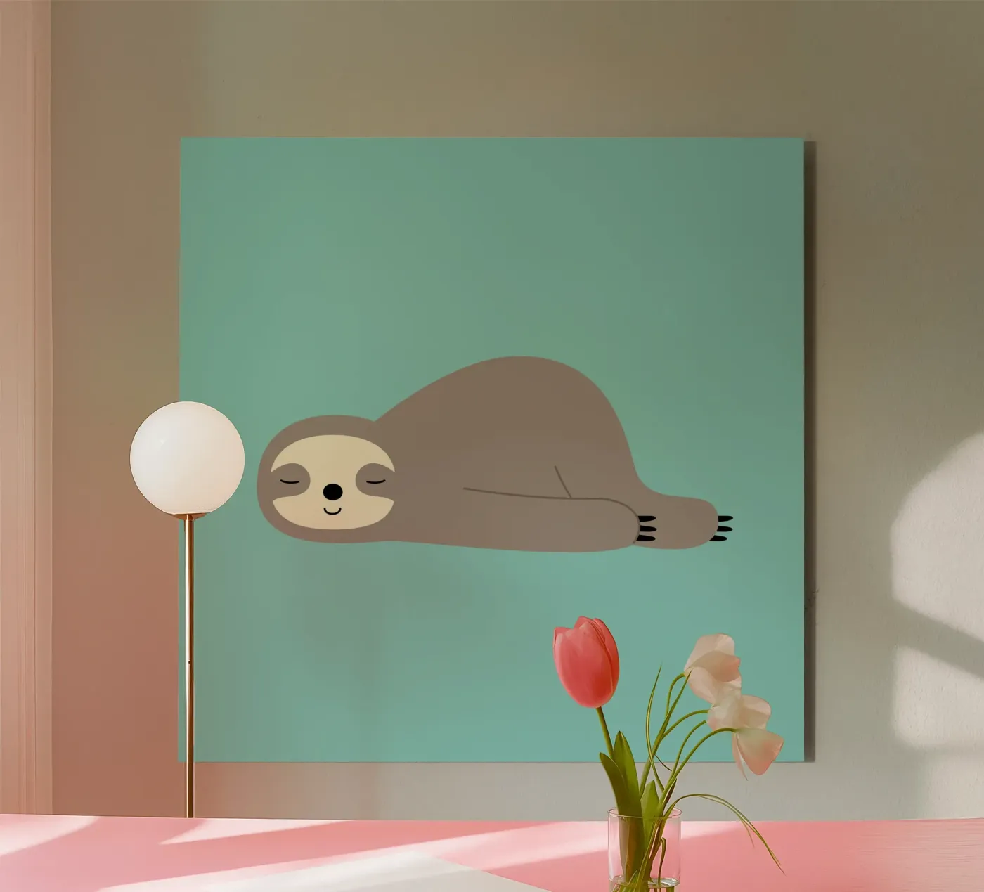 Do Nothing alluminio dibond da Andy Westface