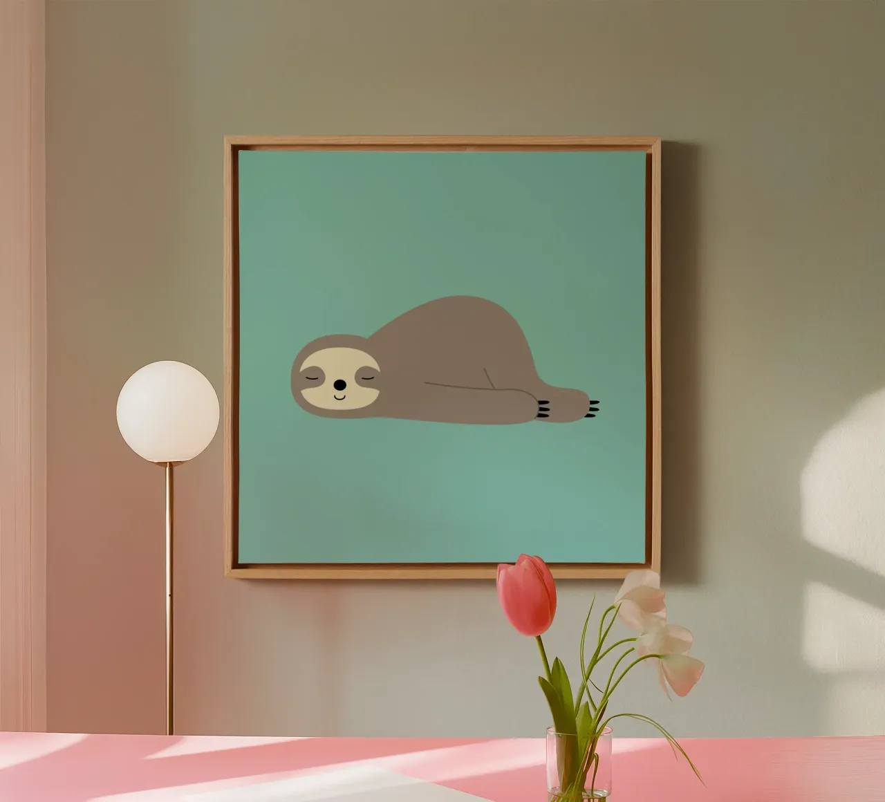 Do Nothing canvas by Andy Westface