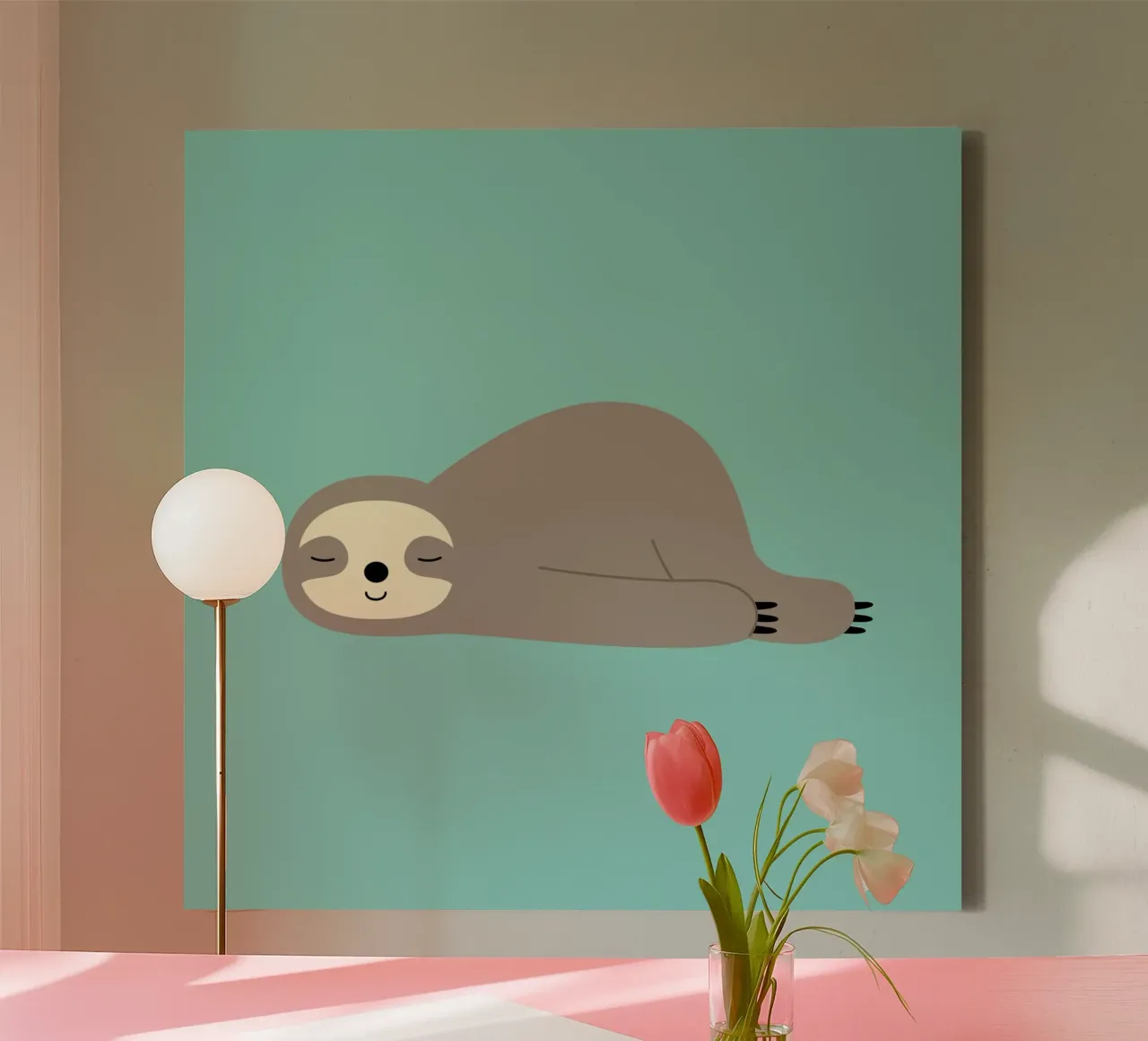 Do Nothing canvas by Andy Westface