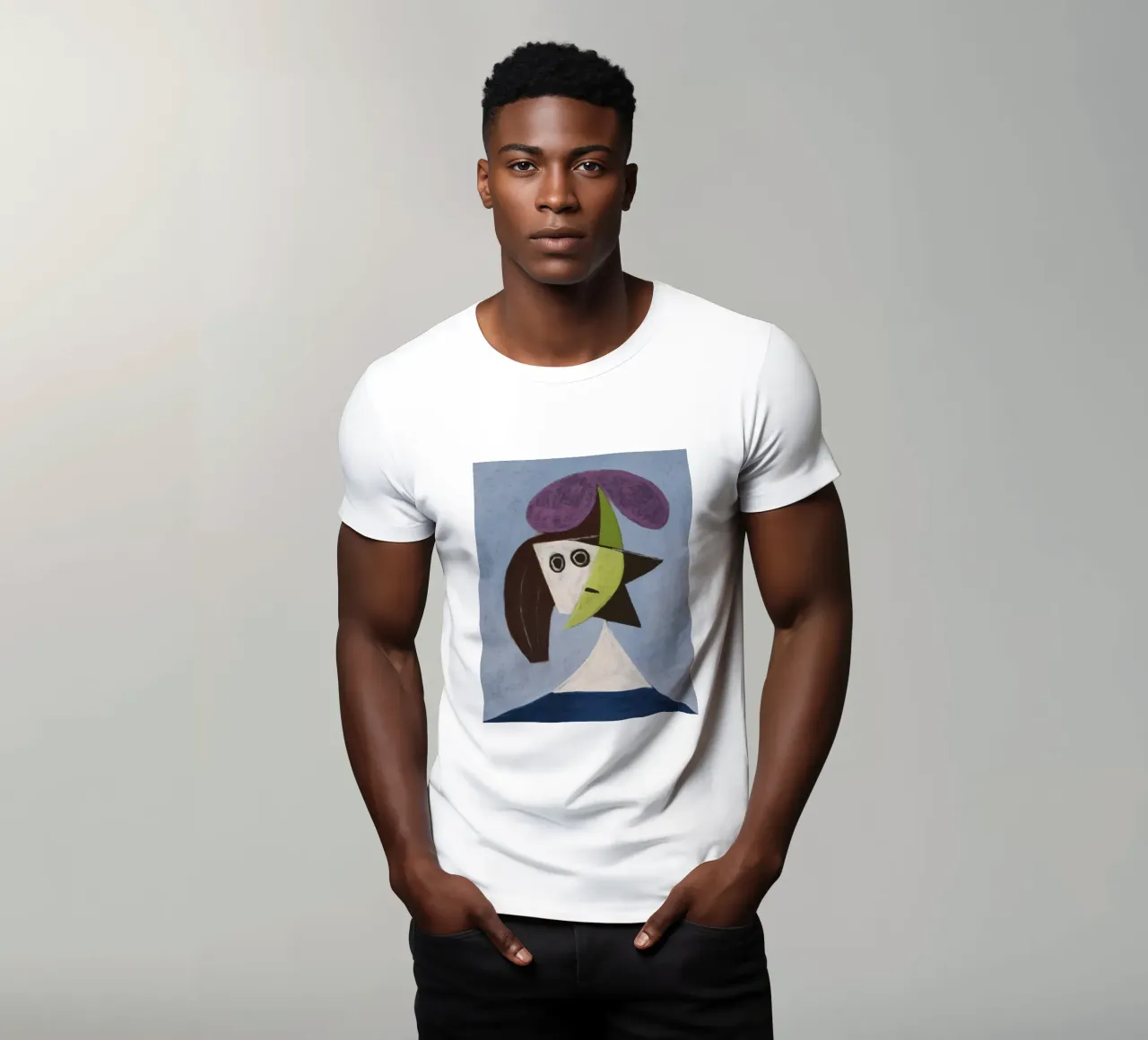 abstract painting by Pablo Picasso t-shirt da eternal nino