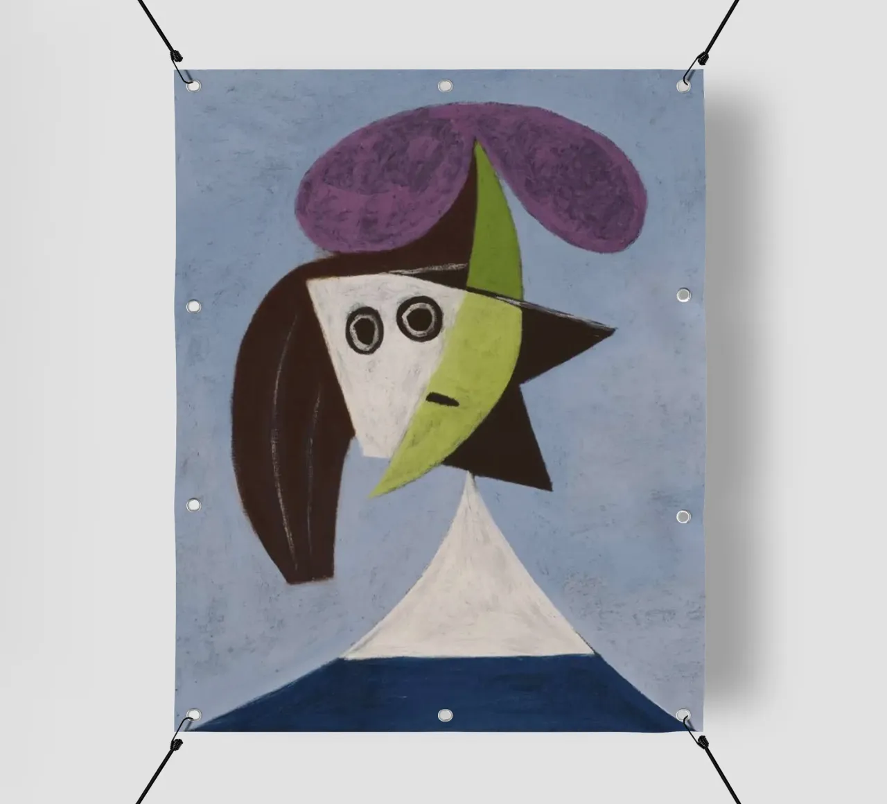 abstract painting by Pablo Picasso telo in pvc da eternal nino