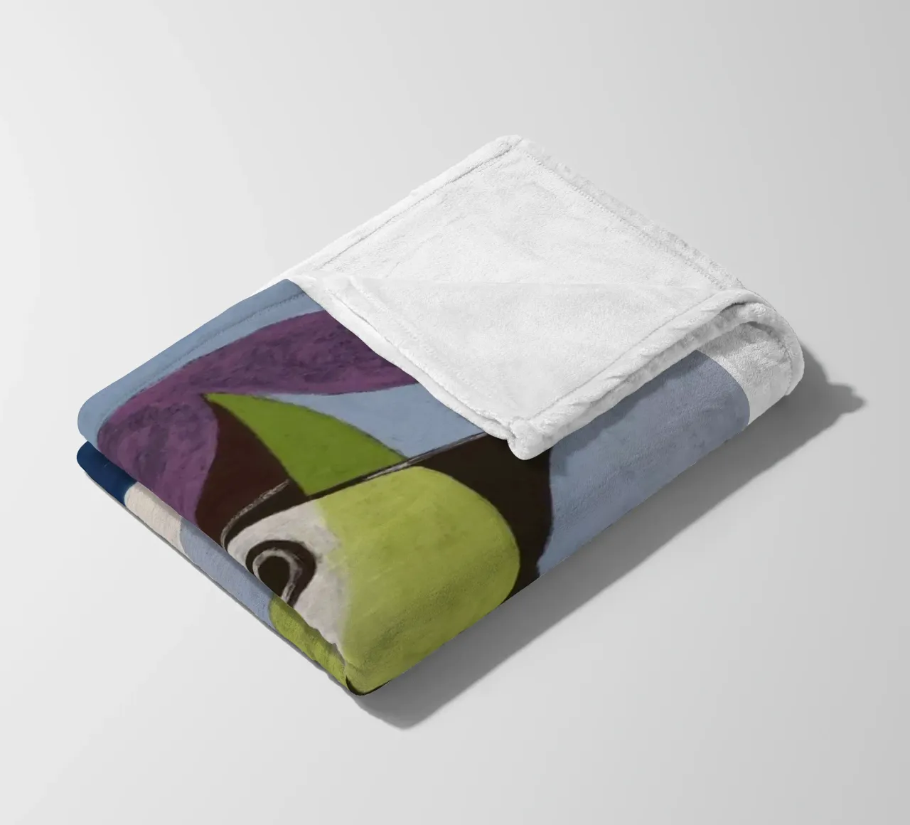 abstract painting by Pablo Picasso coperta in pile da eternal nino