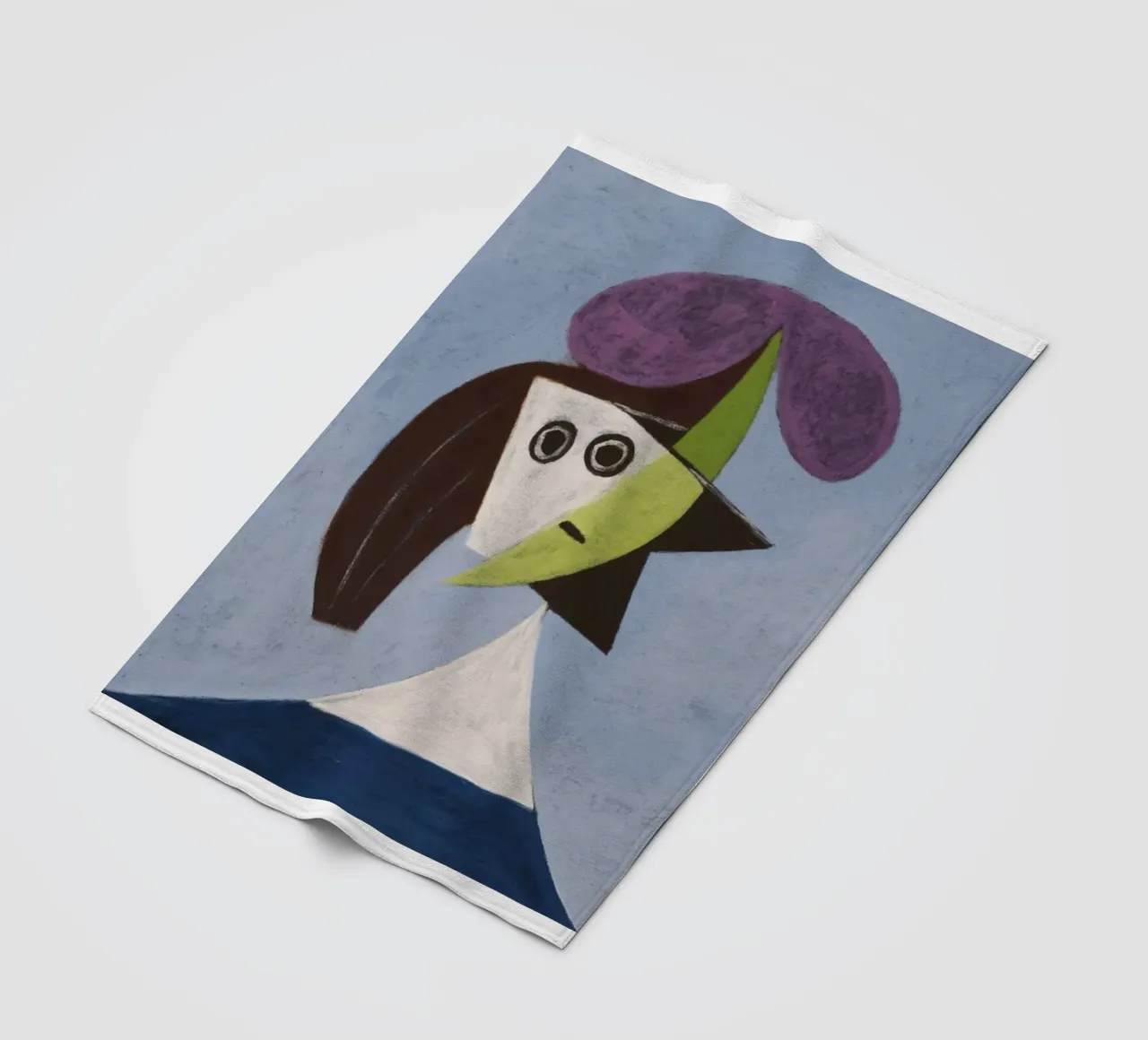 abstract painting by Pablo Picasso coperta in pile da eternal nino