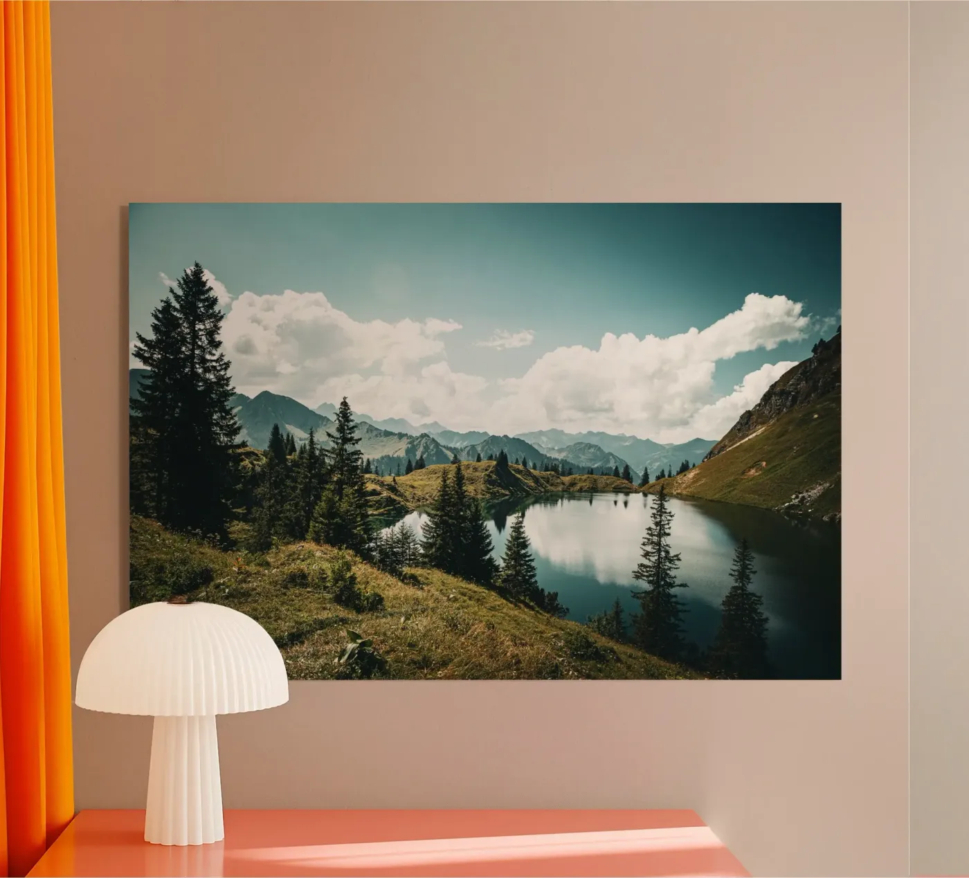 Heimat der Berge plexiglass da Flo Klein Gallery