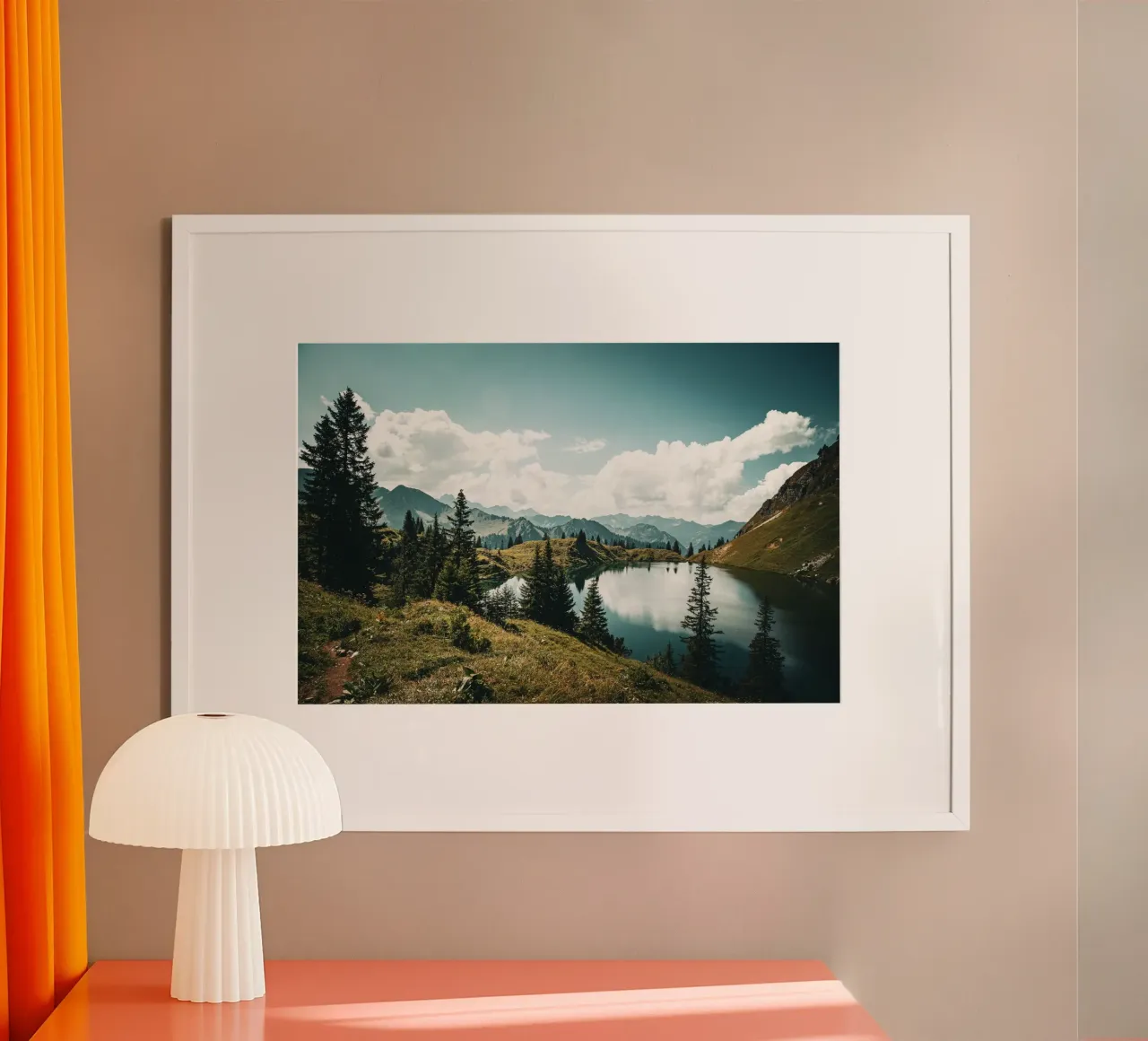 Heimat der Berge carta hahnemühle da Flo Klein