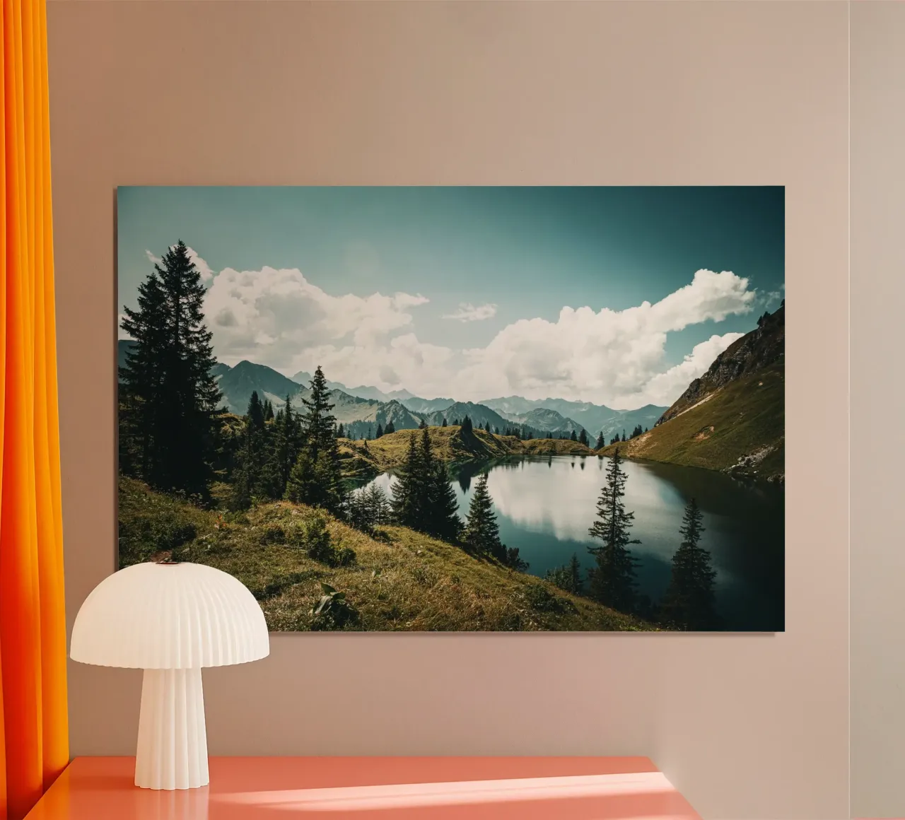 Heimat der Berge carta hahnemühle da Flo Klein