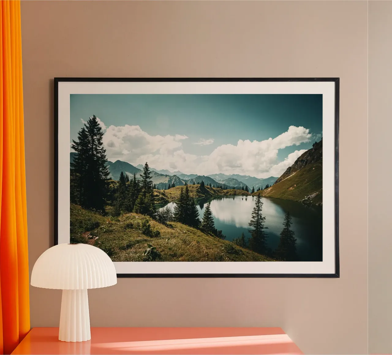 Heimat der Berge carta hahnemühle da Flo Klein