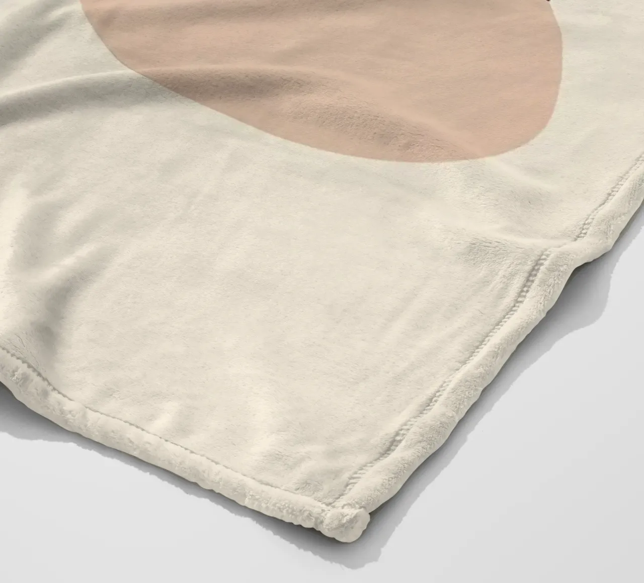 Line art minimalista di un fiore di rosa coperta in pile da Bloom And Brush