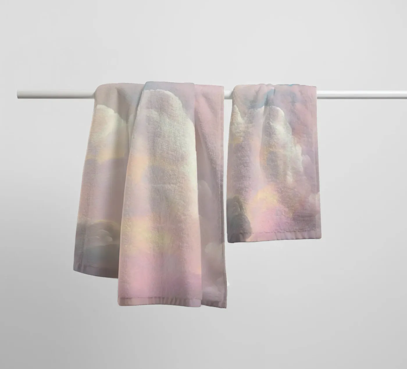 Clouds \ Sky towel by IamHomeStudio