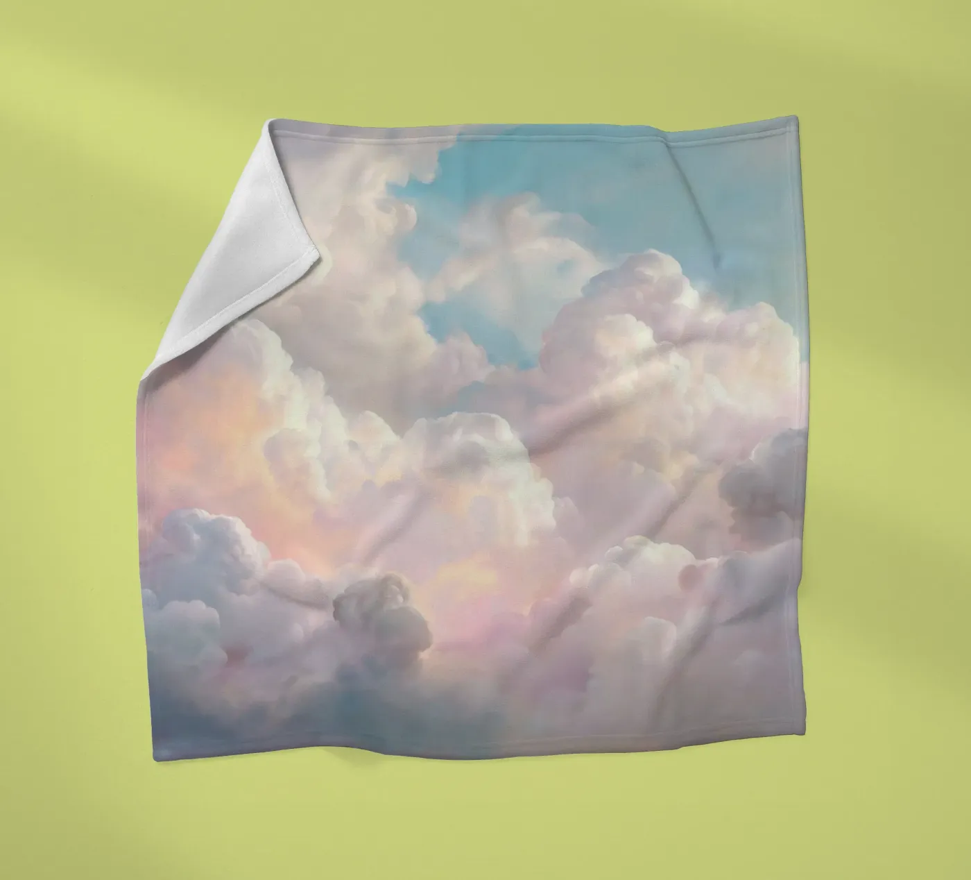 Clouds \ Sky fleece blanket by IamHomeStudio