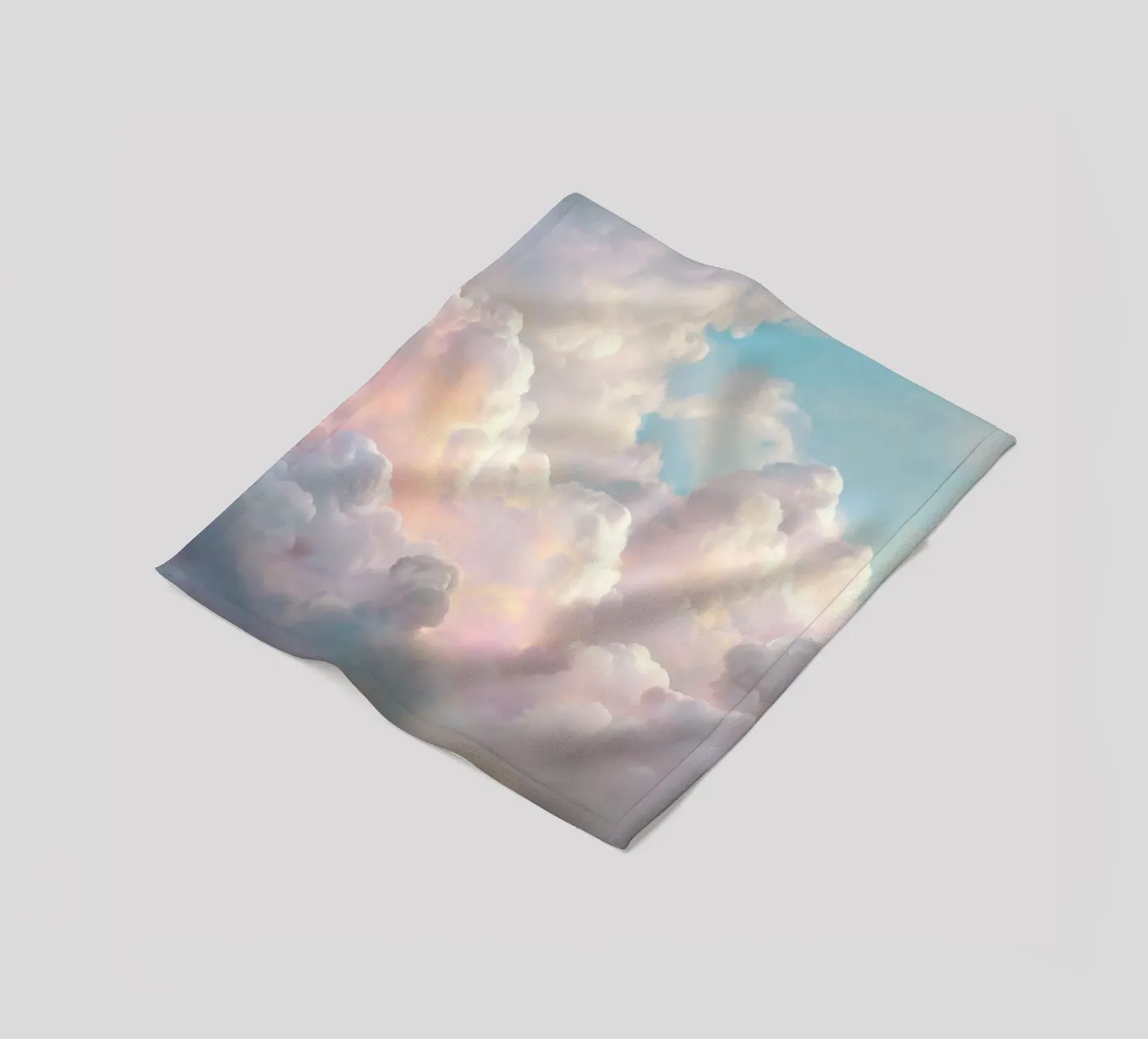 Clouds \ Sky fleece blanket by IamHomeStudio