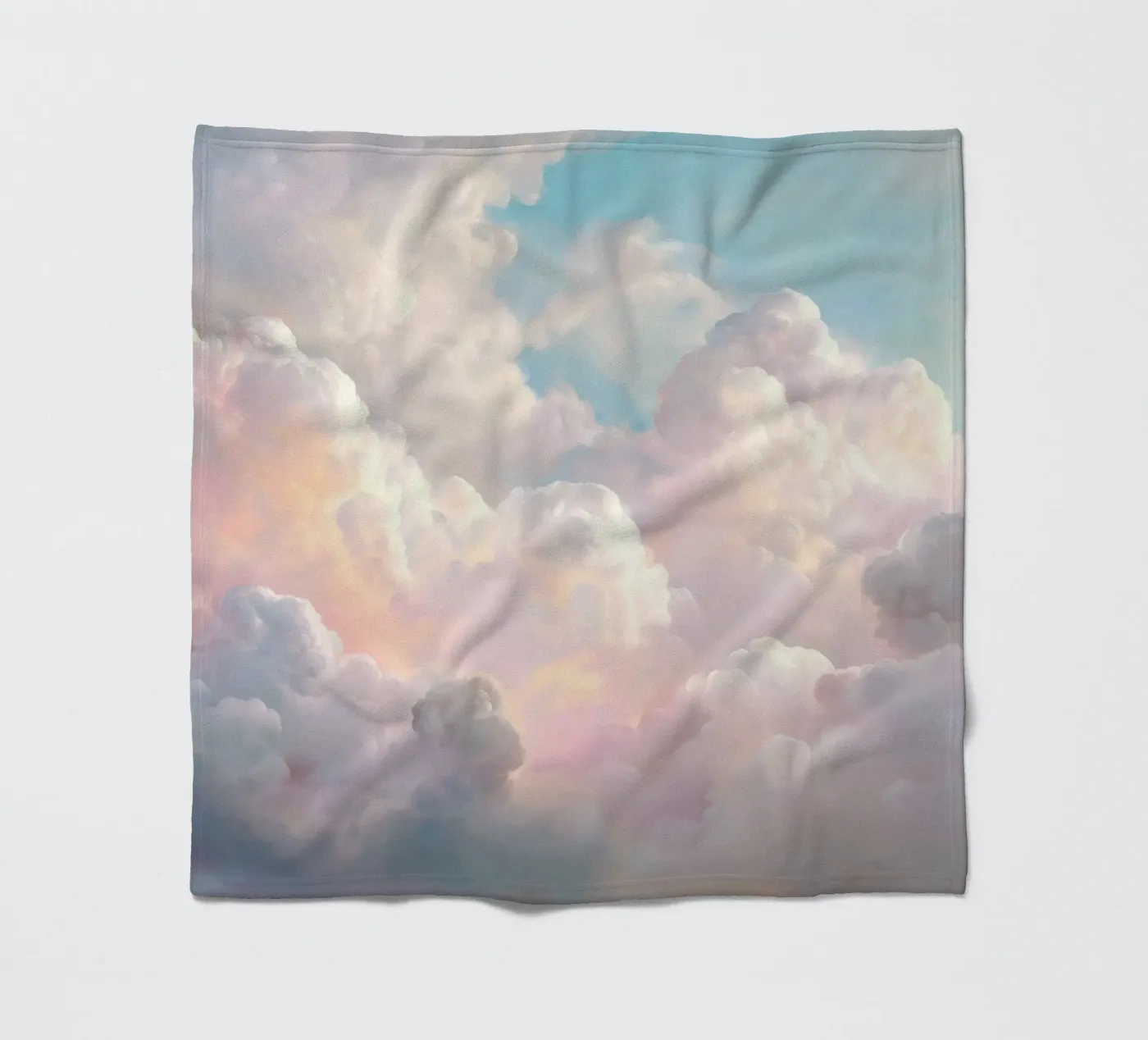 Clouds \ Sky fleece blanket by IamHomeStudio