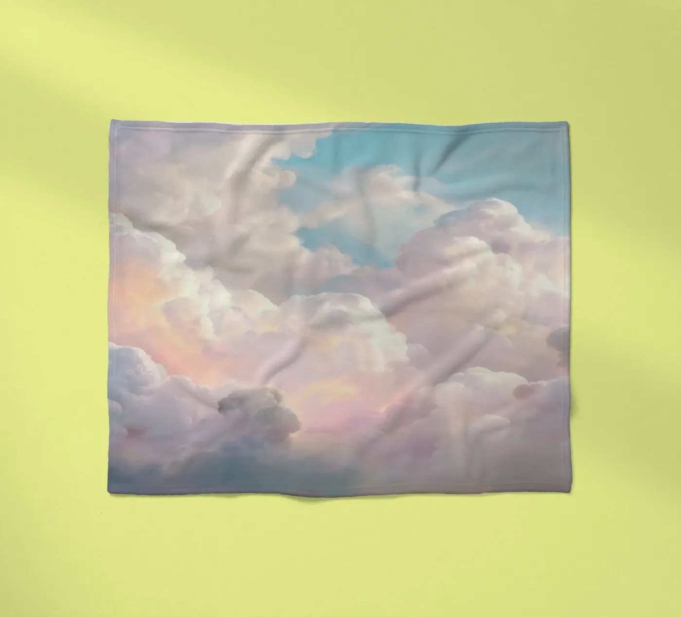 Clouds \ Sky fleece blanket by IamHomeStudio