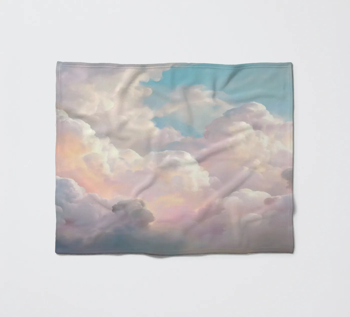 Clouds \ Sky fleece blanket by IamHomeStudio