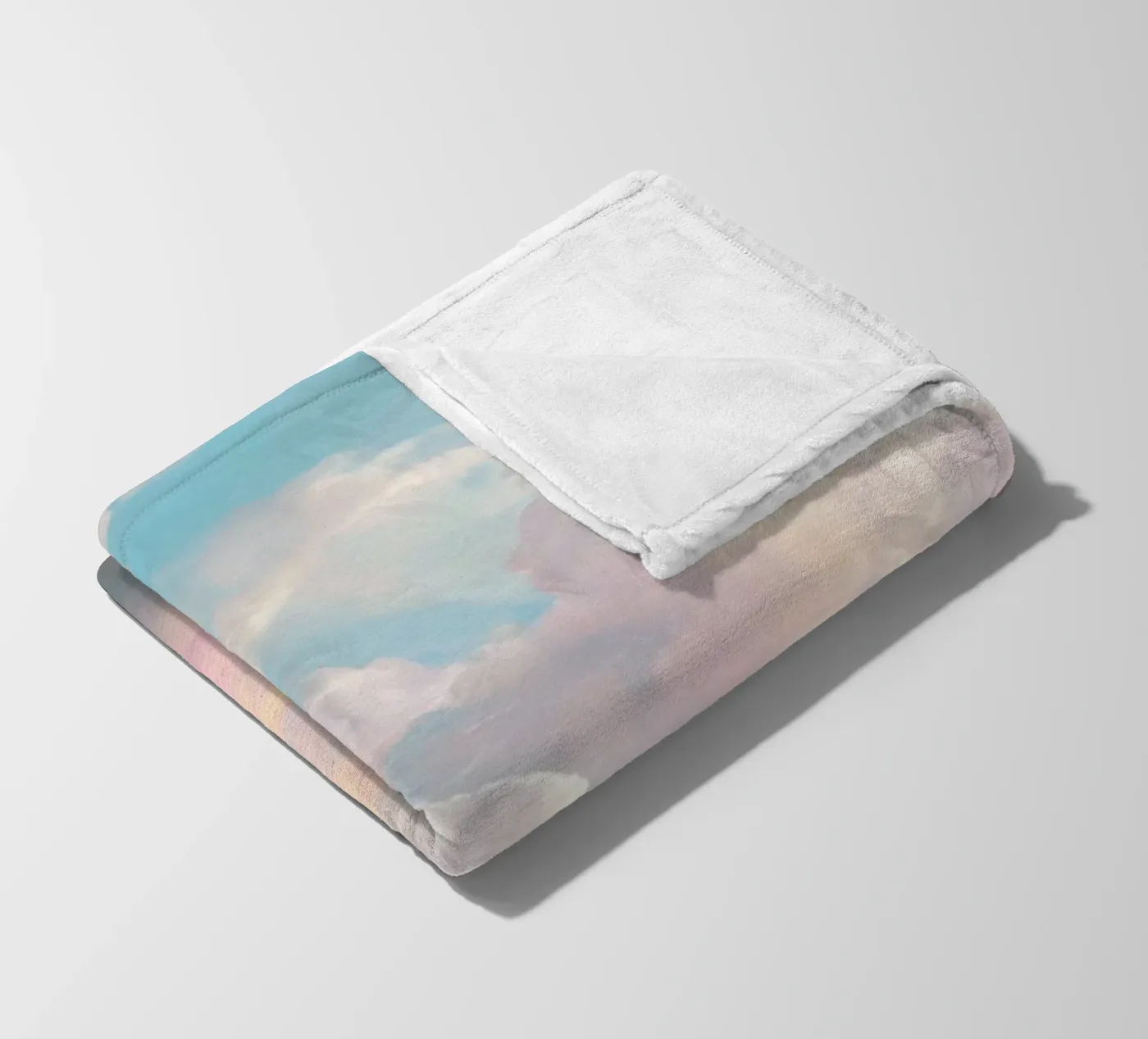 Clouds \ Sky fleece blanket by IamHomeStudio