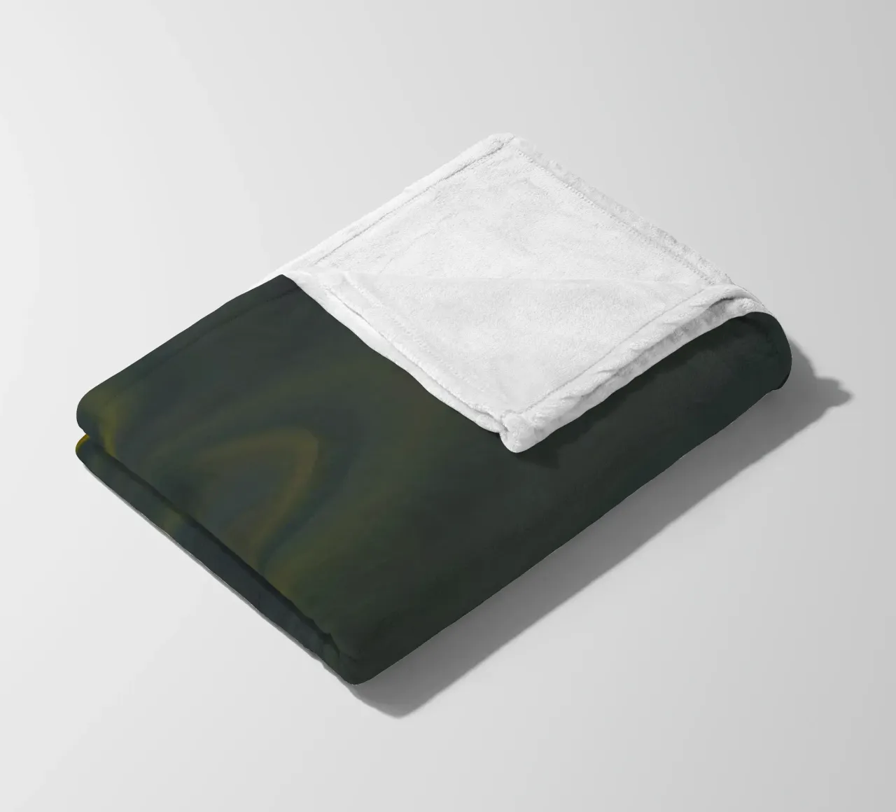Motif dynamique abstrait en bleu et jaune. plaid polaire de Something for you