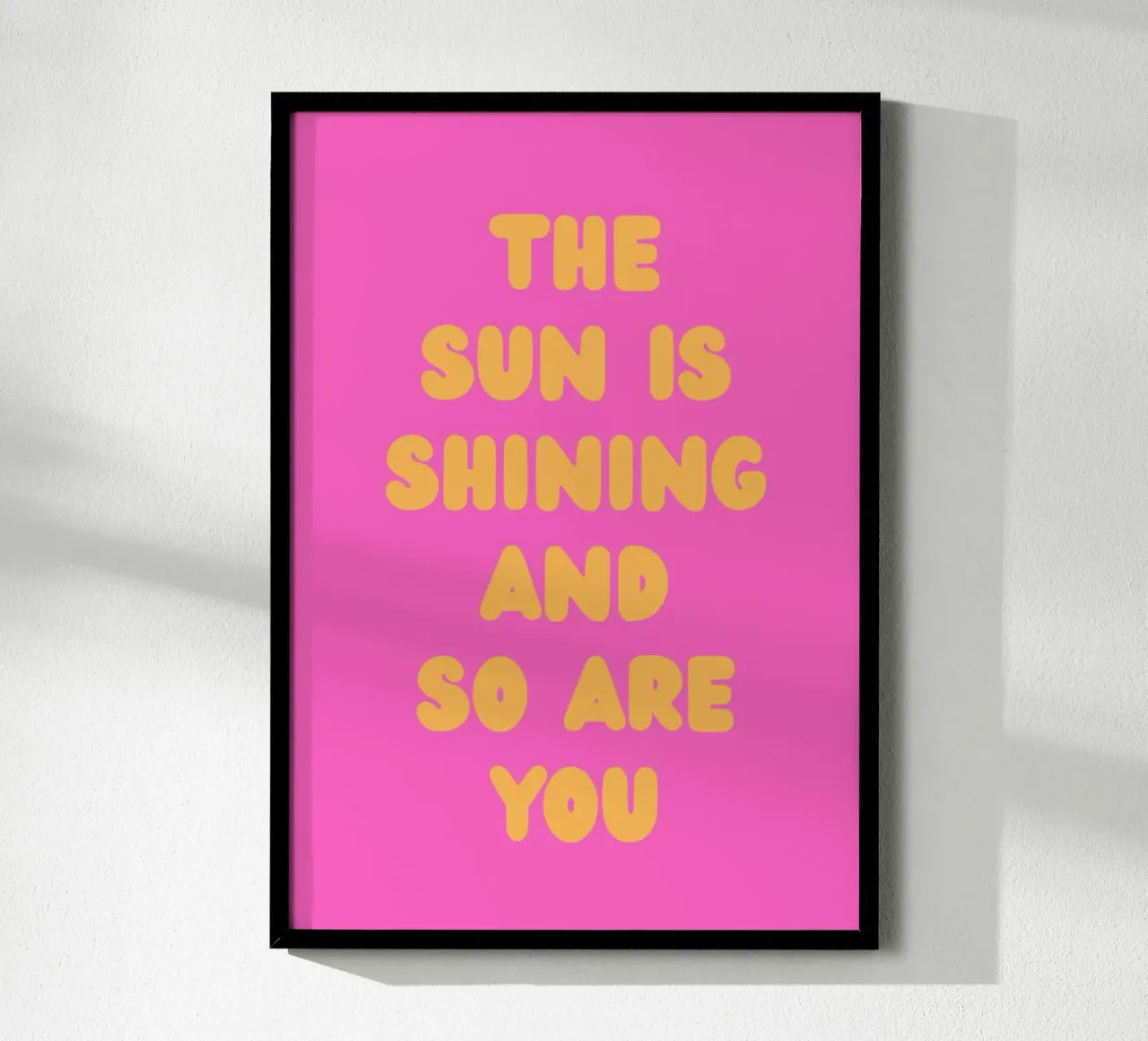 The sun is shining carta hahnemühle da PinkCandyWalls