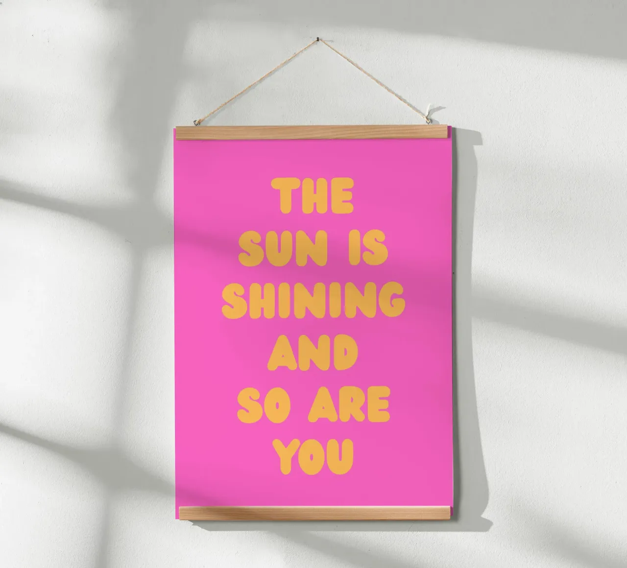 The sun is shining carta hahnemühle da PinkCandyWalls