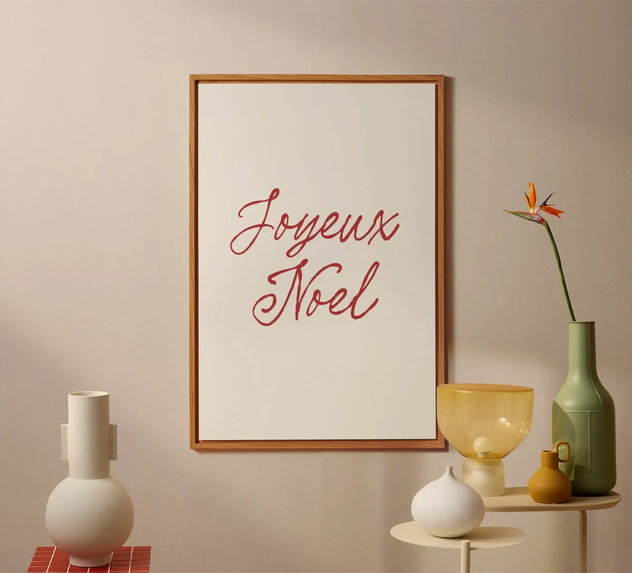 Joyeux Noel No 02 alluminio dibond da treechild