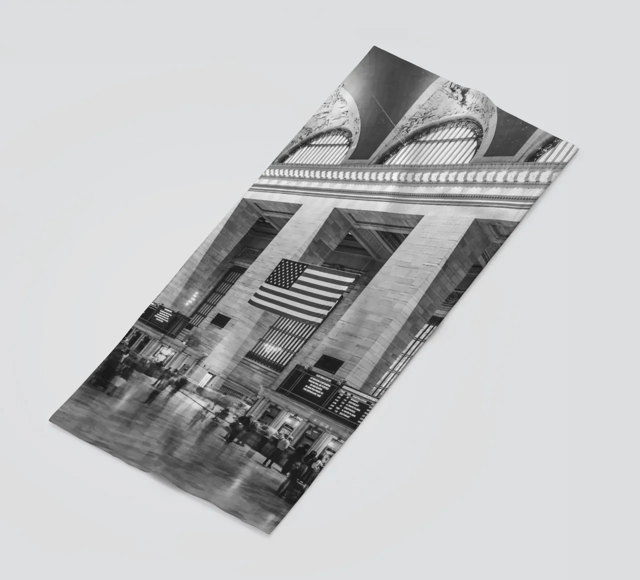 Grand Central Terminal B&W Kunst telo mare da Carinaprint