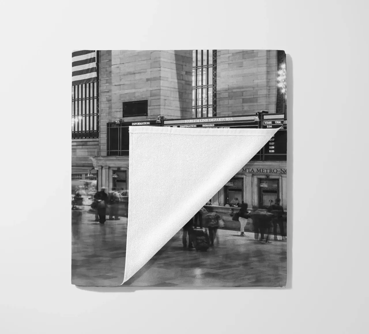 Grand Central Terminal B&W Kunst telo mare da Carinaprint