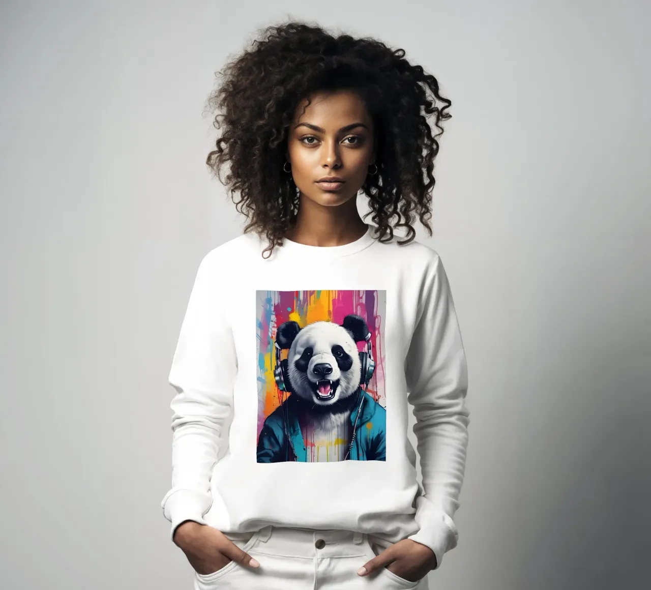 Euforia musicale da panda felpa da MakArena