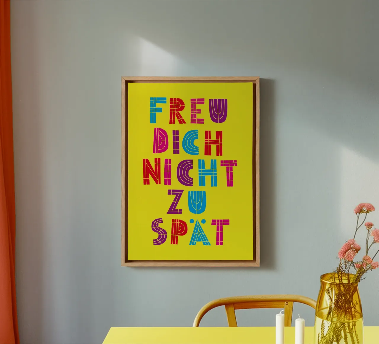 Freu dich nicht zu spät 04 tela da Art Fart