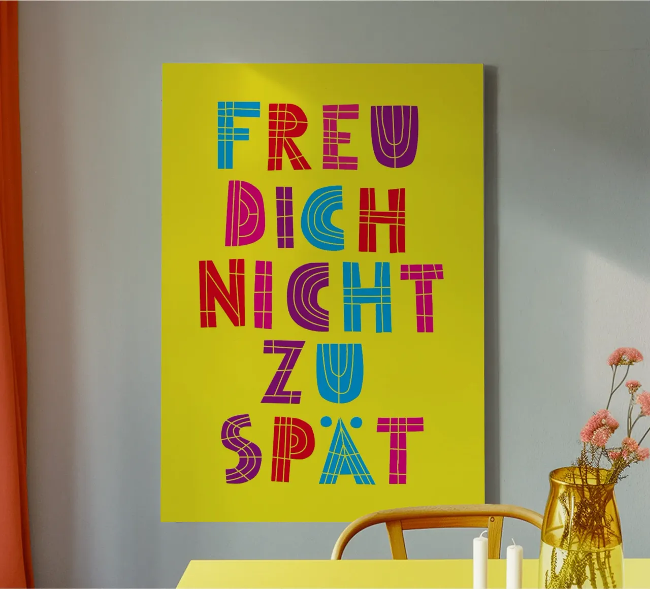 Freu dich nicht zu spät 04 tela da Art Fart