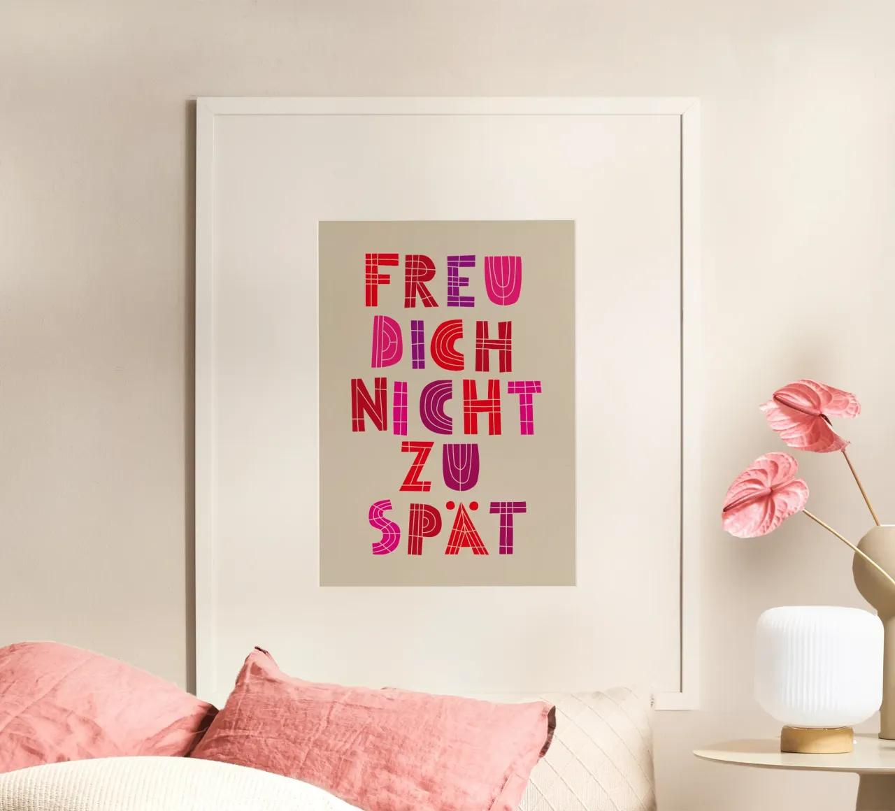 Freu dich nicht zu spät 05 carta hahnemühle da Art Fart