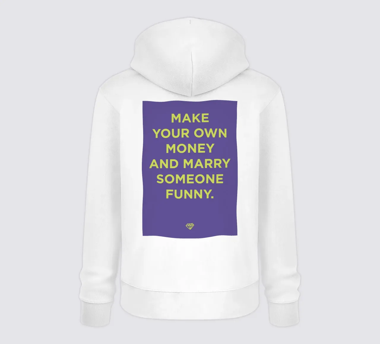Marry someone funny. felpa con cappuccio da Art Fart