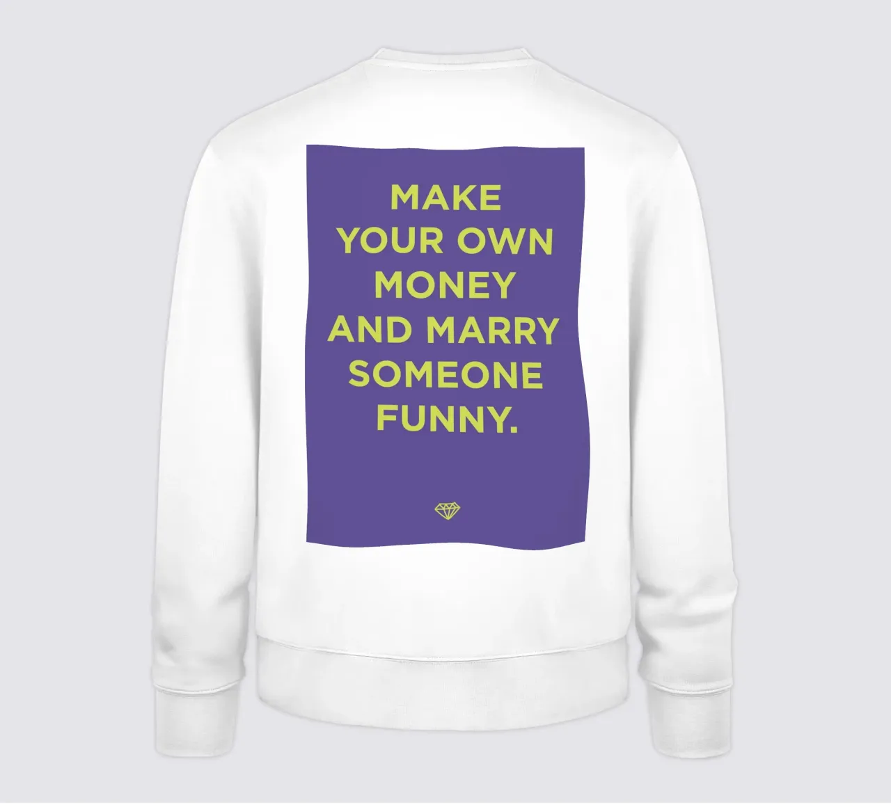 Marry someone funny. felpa da Art Fart