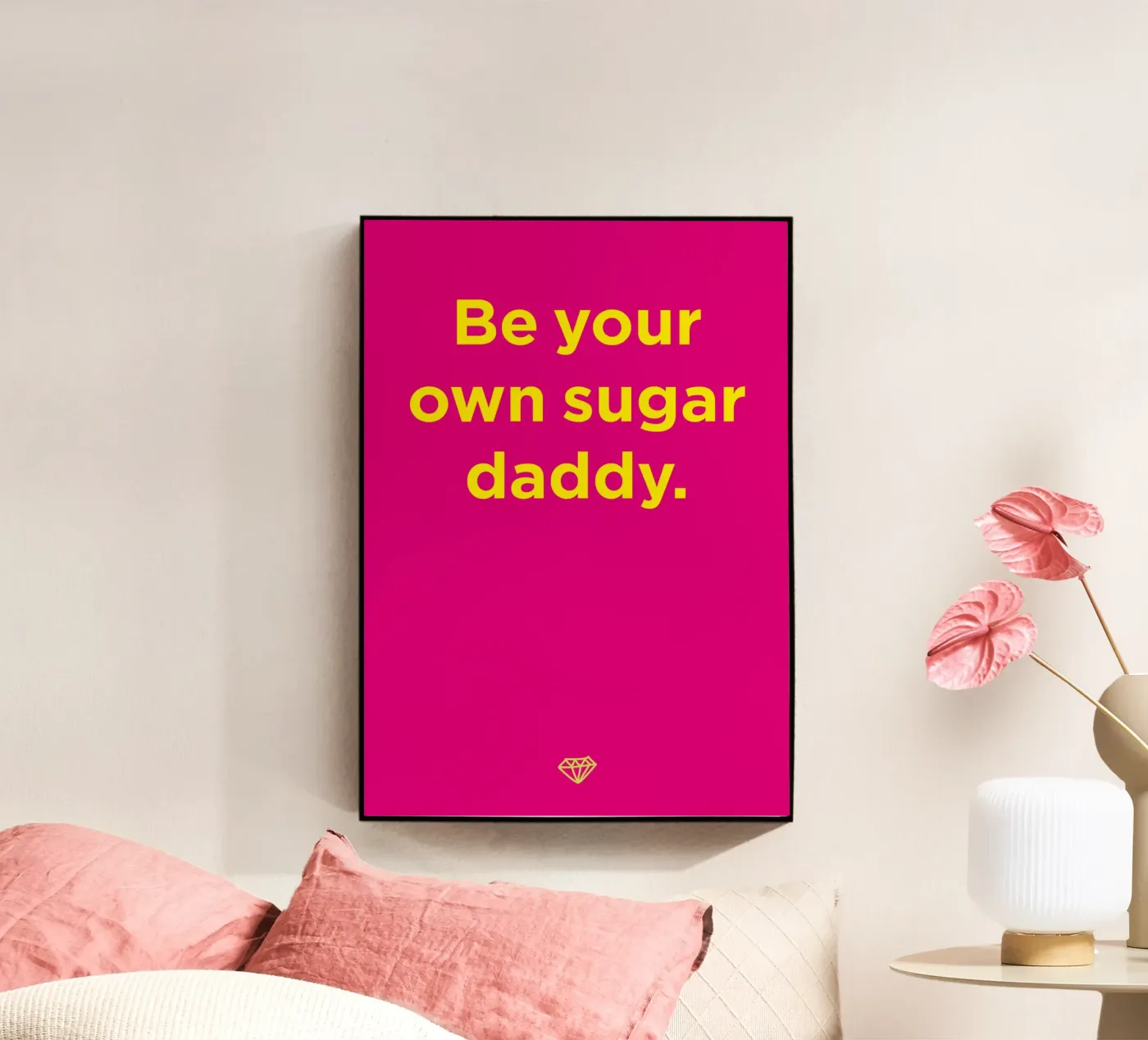 Sugar Daddy acrylic glass by Art Fart