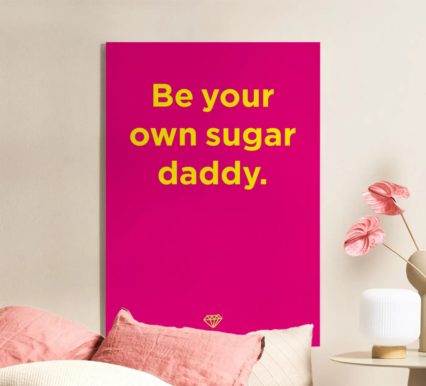 Sugar Daddy Acryl-Glas von Art Fart