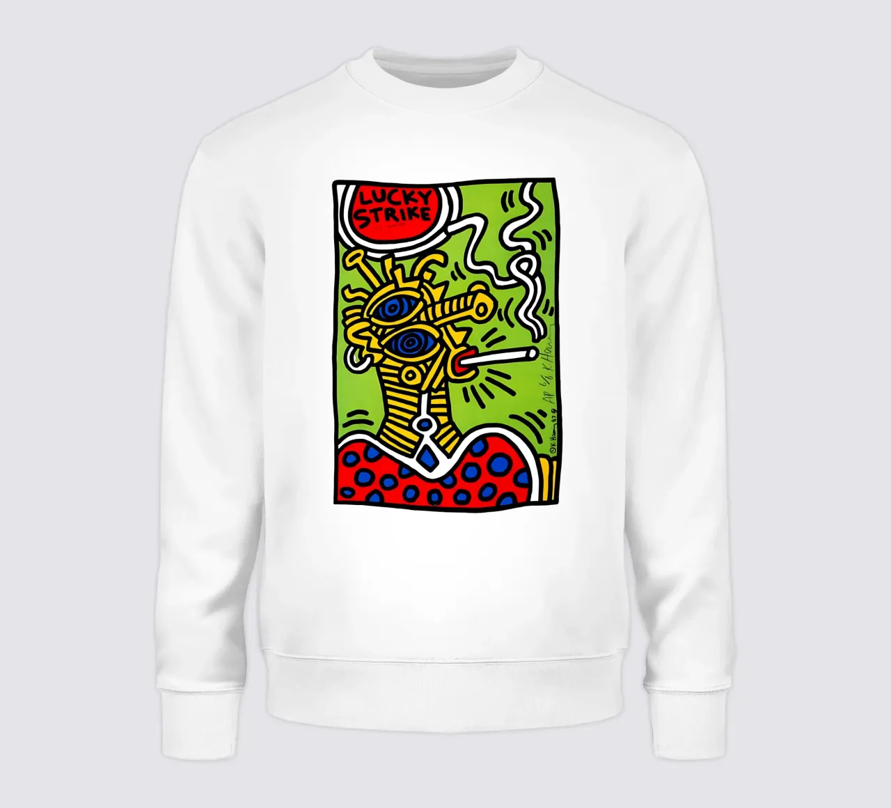Keith Haring arte 12 felpa da domherrick1