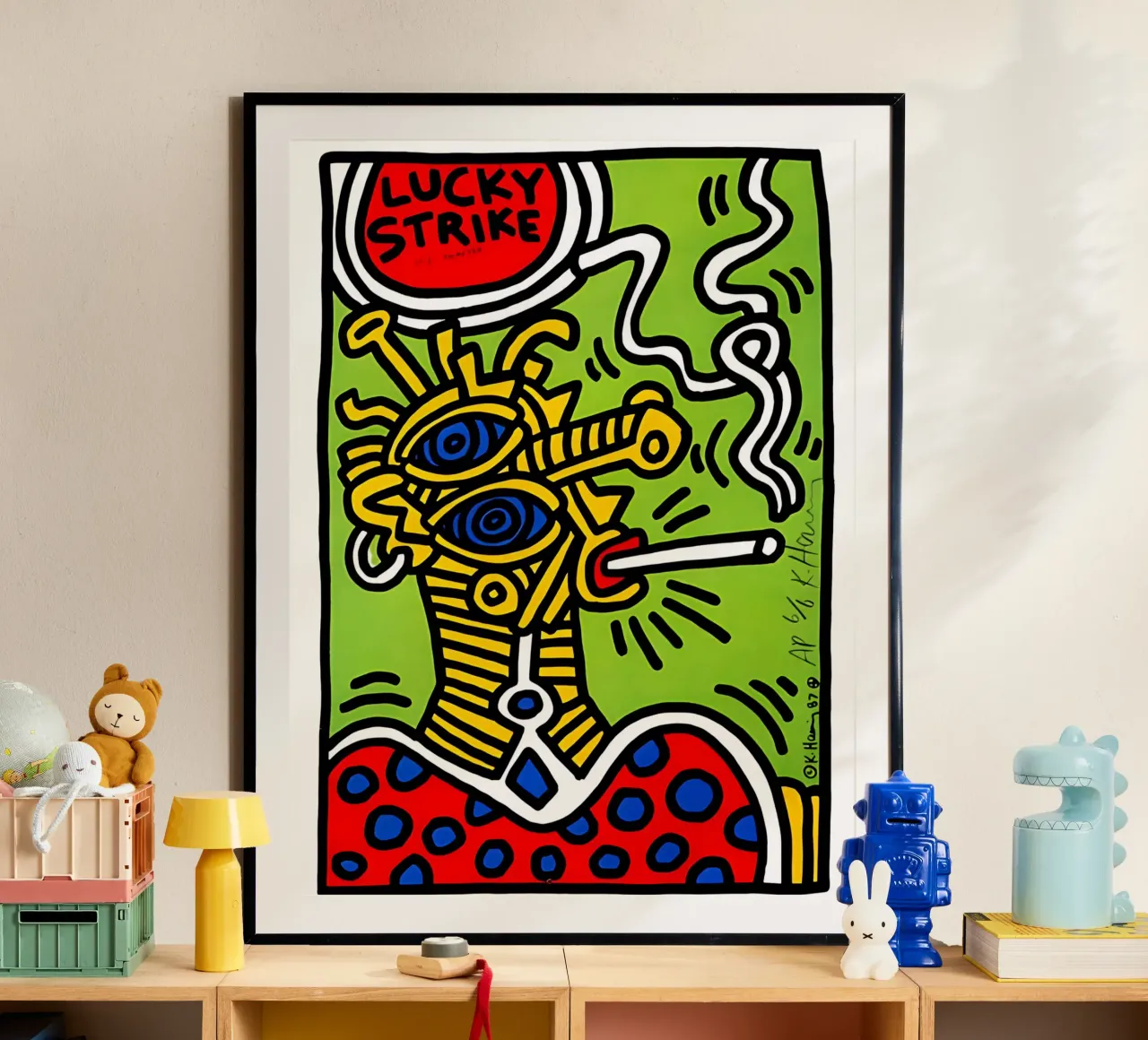 Keith Haring arte 12 carta hahnemühle da domherrick1