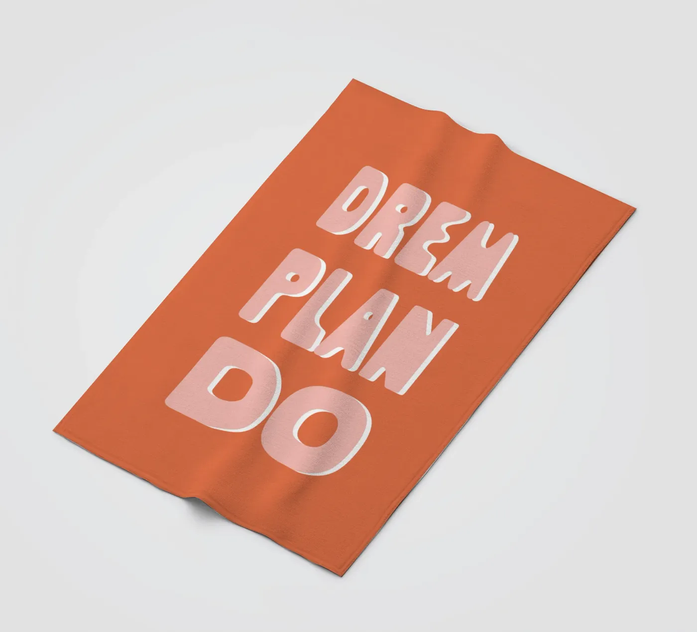 Dream Plan Do fleecedeken van we line studio - art