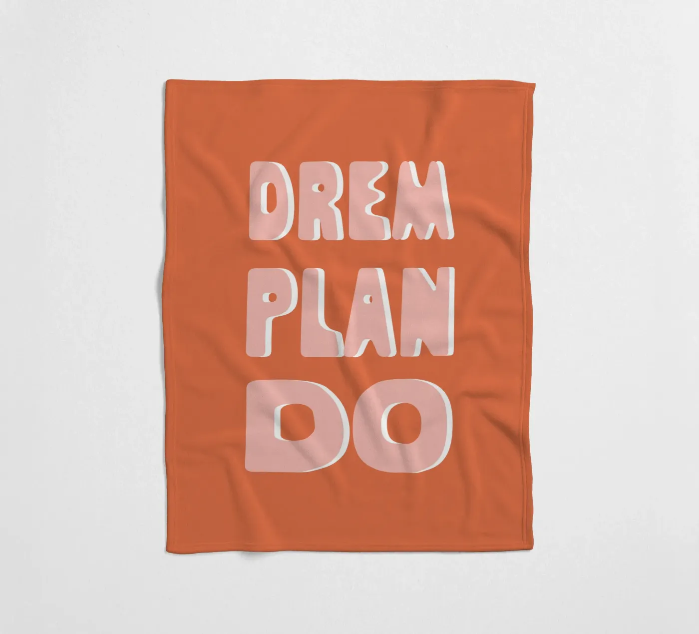 Dream Plan Do fleecedeken van we line studio - art