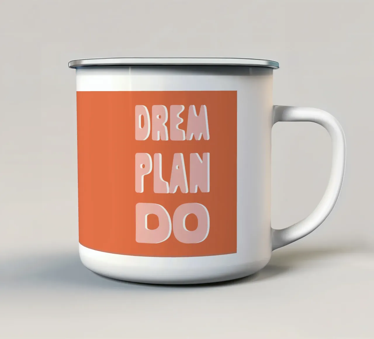 Dream Plan Do tazza in smalto da we line studio - art