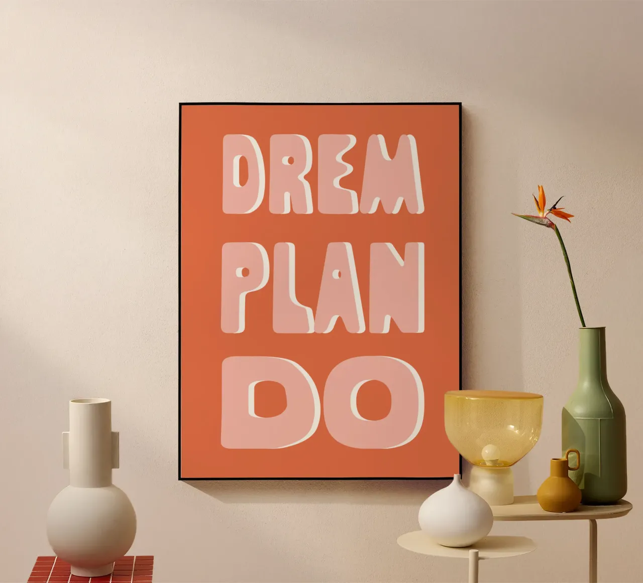 Dream Plan Do plexiglass da we line studio - art